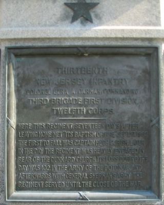 13th New Jersey Tablet image. Click for full size.