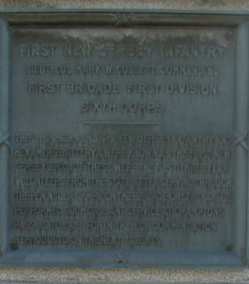1st New Jersey Tablet image. Click for full size.