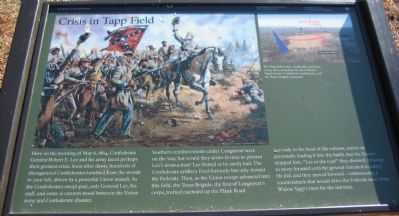 Crisis in Tapp Field Marker image. Click for full size.