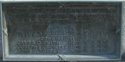 Dedication Plaque image. Click for full size.