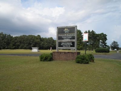 Bentonville Battlefield Visitors Center image. Click for full size.