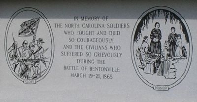 Detail of North Carolina Monument image. Click for full size.
