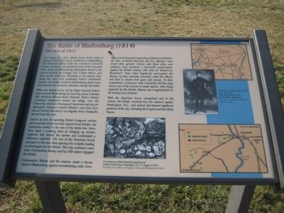The Battle of Bladensburg (1814) Marker image. Click for full size.