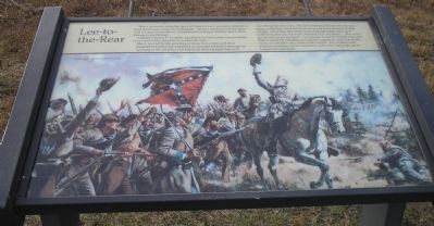 Lee-to-the-Rear Marker. Click for full size. Lee-to-the-Rear Marker image. Click for full size.