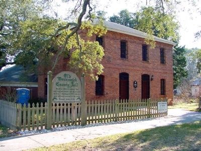 Old Brunswick County Jail image. Click for full size.