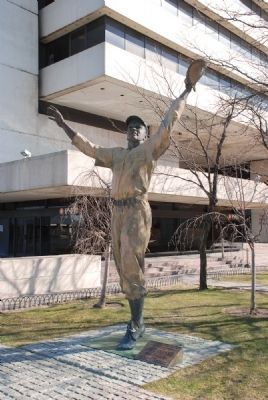 Jackie Robinson Marker (right view). Click for full size. Jackie Robinson Marker (right view) image. Click for full size.