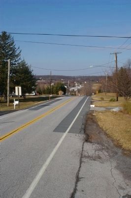 View west from Poplar Springs marker image. Click for full size.