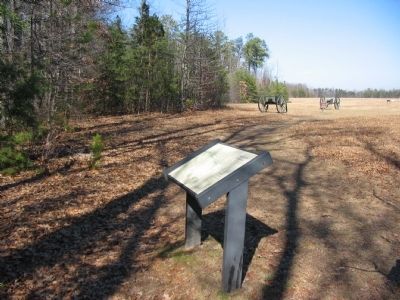 Trailhead for the Widow Tapp Farm Trail. Click for full size. Trailhead for the Widow Tapp Farm Trail image. Click for full size.