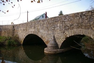 South face of Hess's Mill Bridge (detail) image. Click for full size.