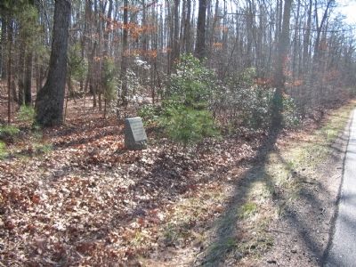 Nance Monument beside the Plank Road image. Click for full size.