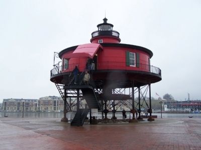 Seven-Foot Knoll Lighthouse image. Click for full size.