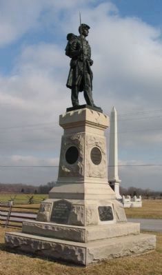 124th Pennsylvania Monument image. Click for full size.