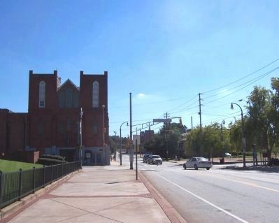 Historic Ebenezer Baptist Church. image. Click for full size.