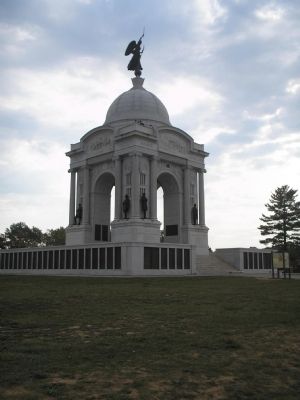 The Pennsylvania Monument. Click for full size. The Pennsylvania Monument image. Click for full size.