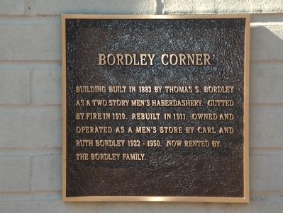 Bordley Corner Marker image. Click for full size.
