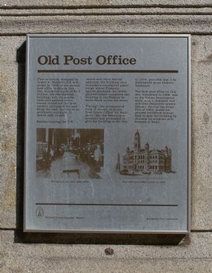 Old Post Office Marker image. Click for full size.