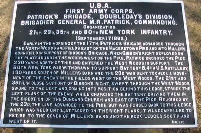 Patrick's Brigade Tablet image. Click for full size.