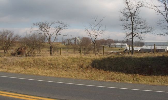 D.R. Miller Farm Seen from near the Marker Location. Click for full size. D.R. Miller Farm Seen from near the Marker Location image. Click for full size.