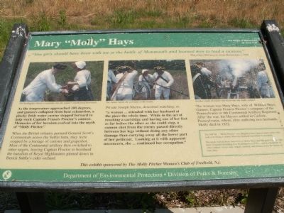 Mary “ Molly” Hays Marker. Click for full size. Mary “ Molly” Hays Marker image. Click for full size.