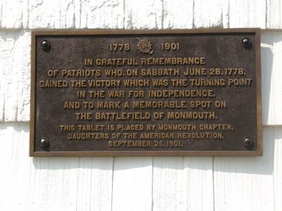 Old Tennant Church Marker. Click for full size. Old Tennant Church Marker image. Click for full size.