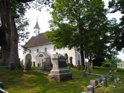 Old Tennant Church and cemetery. Click for full size. Old Tennant Church and cemetery image. Click for full size.