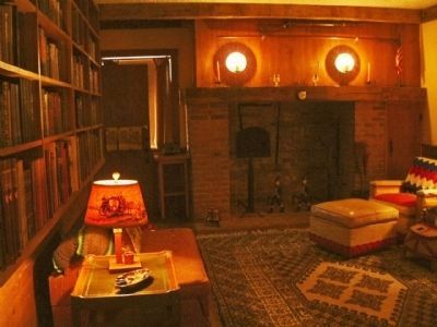 President Eisenhower's Den. Click for full size. President Eisenhower's Den image. Click for full size.