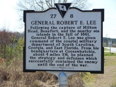 General Robert E. Lee Marker image. Click for full size.