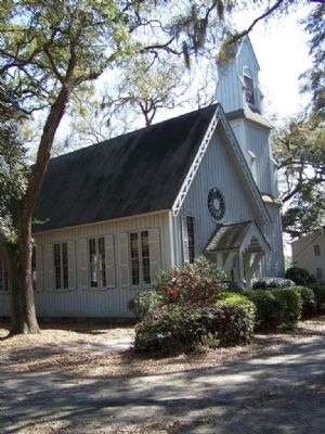 Church of Holy Trinity, as mentioned in Marker image. Click for full size.