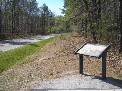 The Union Cavalry Attacks Marker on Courthouse Road image. Click for full size.