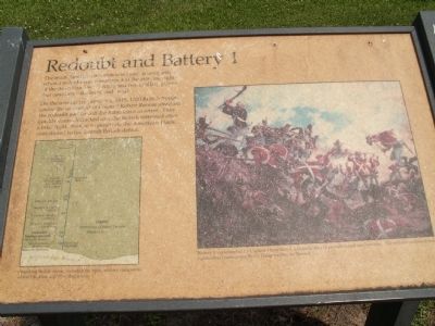 Redoubt and Battery 1 Marker image. Click for full size.