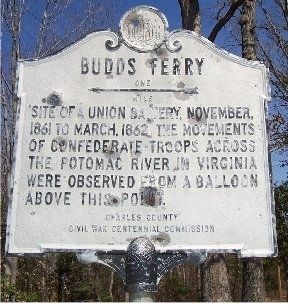 Budds Ferry Marker image. Click for full size.