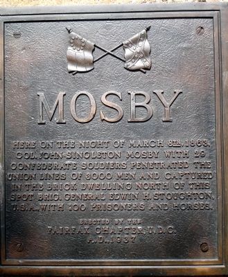 Mosby Marker image. Click for full size.
