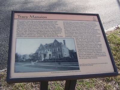 Tracy Mansion Marker image. Click for full size.