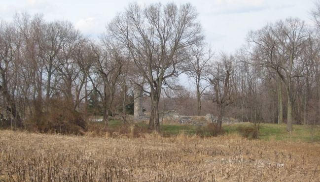 Site of the Ruins from the Marker Location. Click for full size. Site of the Ruins from the Marker Location image. Click for full size.
