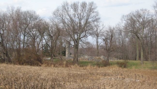 Site of the Ruins from the Marker Location image. Click for full size.