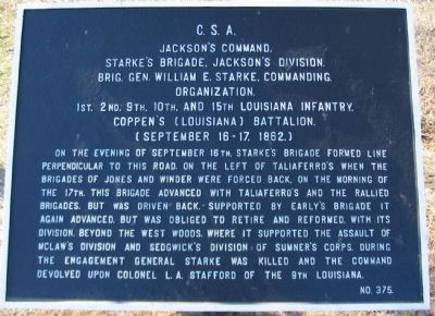 Starke's Brigade Tablet image. Click for full size.