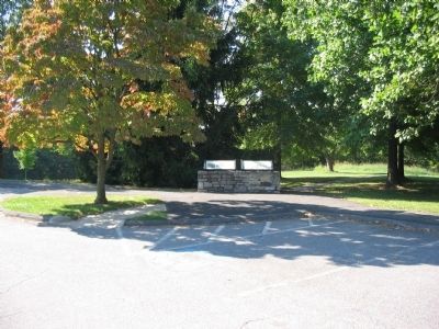 Two Park Service Interpretive Markers at Stop Five. Click for full size. Two Park Service Interpretive Markers at Stop Five image. Click for full size.