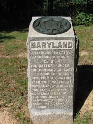 Baltimore Battery Monument. Click for full size. Baltimore Battery Monument image. Click for full size.