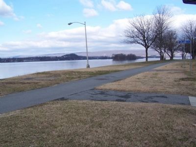 View of Susquehanna River from marker. image. Click for full size.