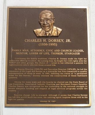 Charles H. Dorsey, Jr. Marker image. Click for full size.