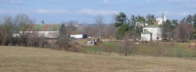 Modern View of Hackwood from the South image. Click for full size.