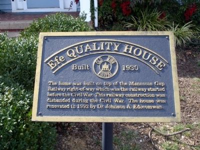 Efe Quality House Marker image. Click for full size.