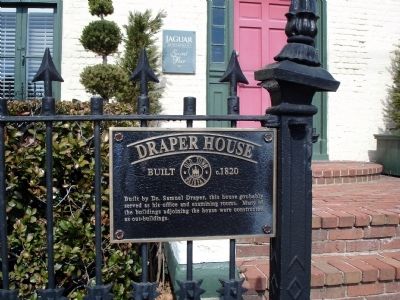 Draper House Marker image. Click for full size.