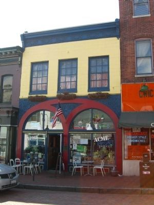 163 Main Street and Marker image. Click for full size.