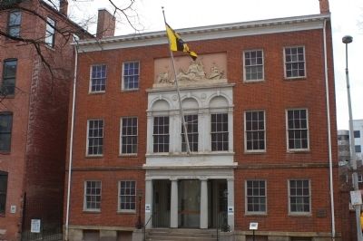 Peale's Baltimore Museum. Click for full size. Peale's Baltimore Museum image. Click for full size.