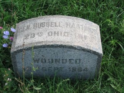 General Russell Hastings Monument. Click for full size. General Russell Hastings Monument image. Click for full size.