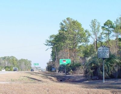 First Post Road Marker image. Click for full size.