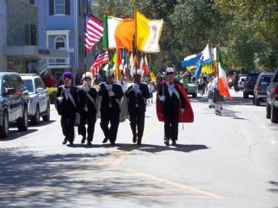 Savannah's Irish Clans, on Parade image. Click for full size.