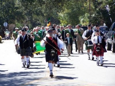 Savannah's Irish Clans in the Parade image. Click for full size.