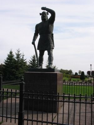Leif Erikson Marker. Click for full size. Leif Erikson Marker image. Click for full size.